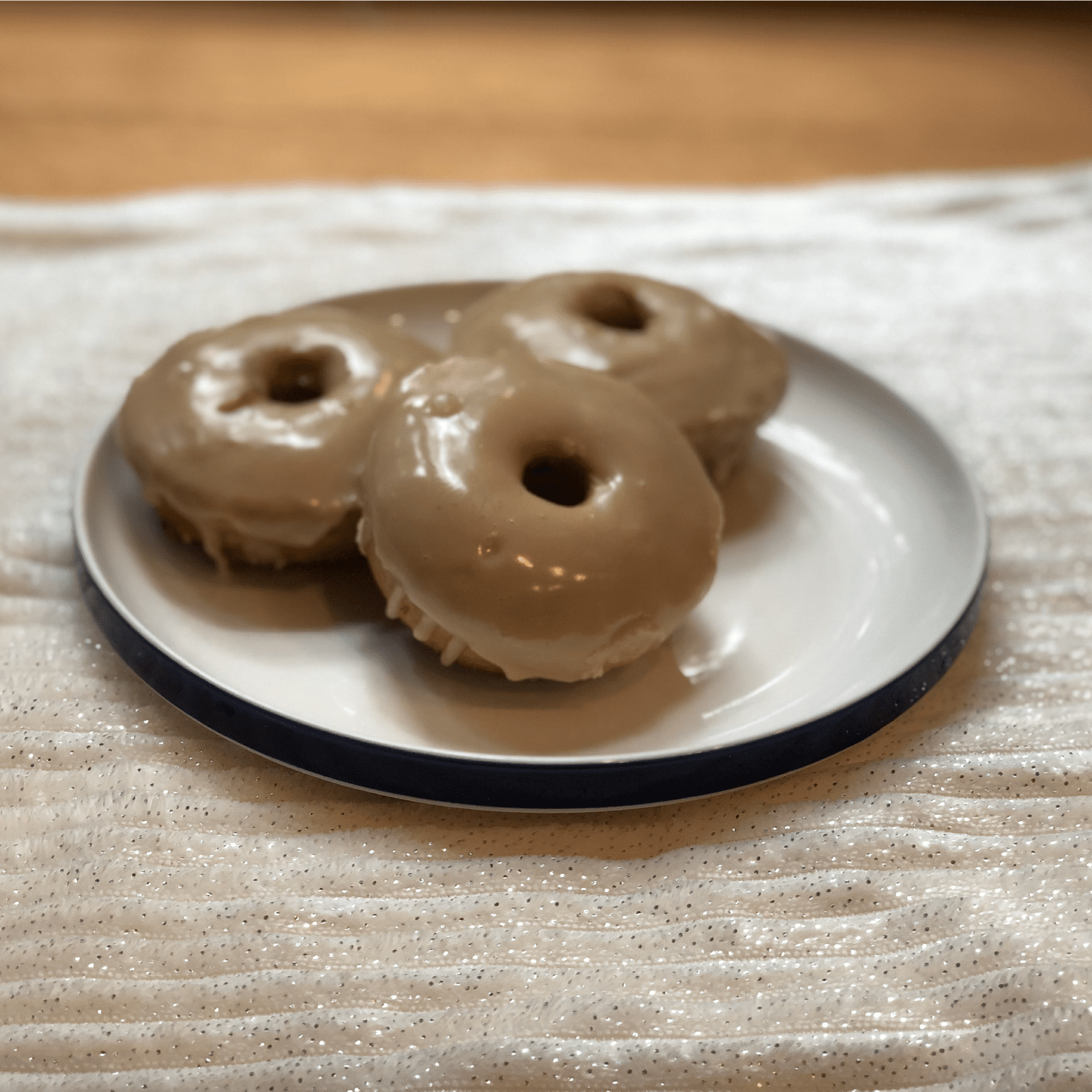 Maple Bacon Donuts with Maple Glaze