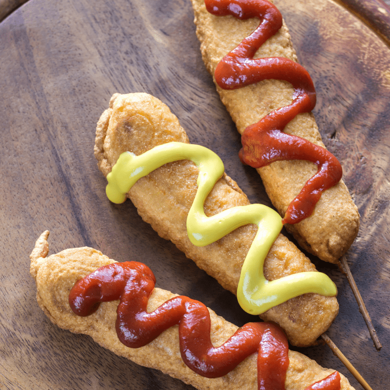 Oven Baked Corn Dogs