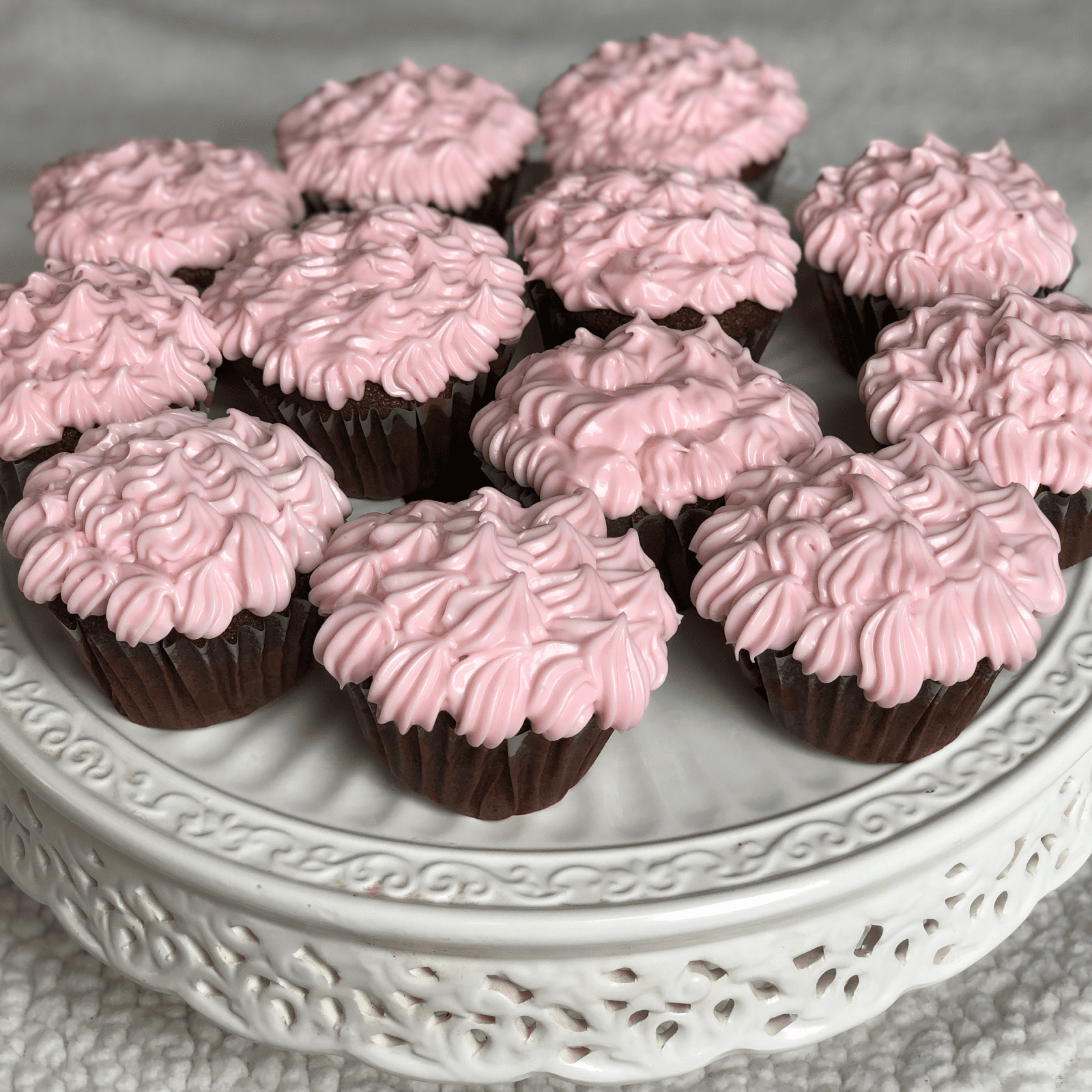 Red Velvet Cupcakes with Cream Cheese Frosting