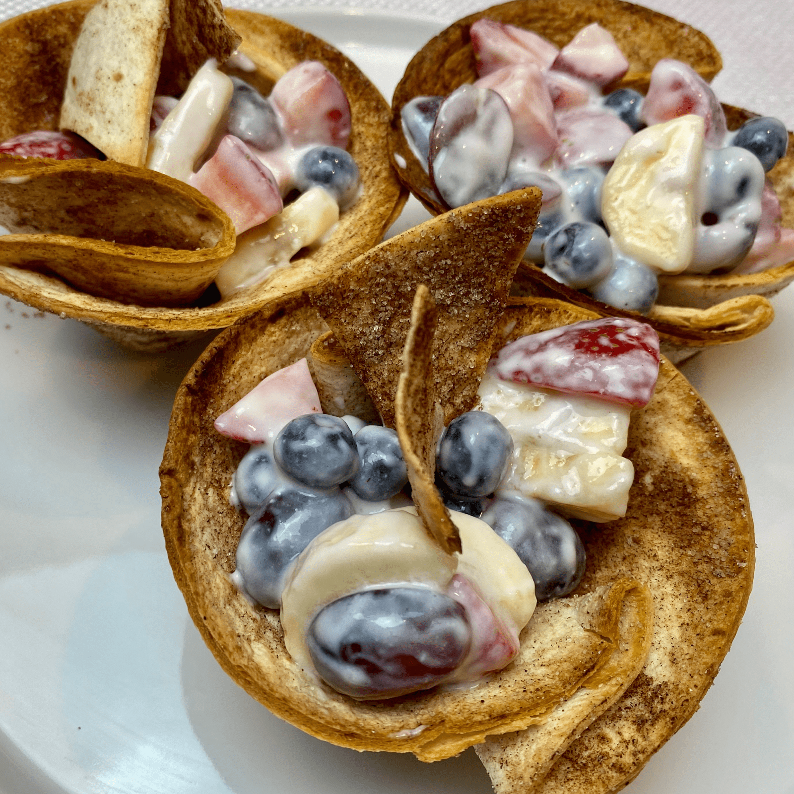 Tortilla Fruit Cups